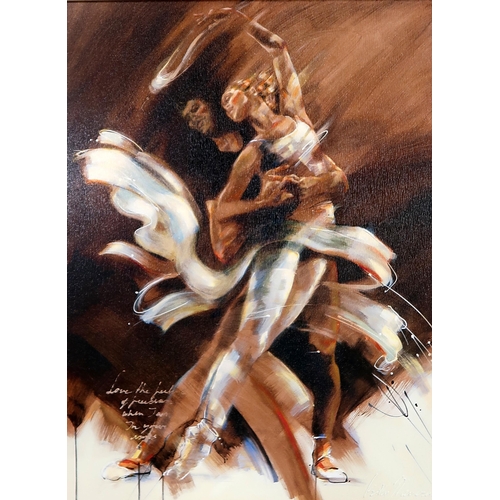 876 - CONTEMPORARY SCHOOL BALLET DANCERSPrint multiple, signed lower right 'Katie Meiering', 80 x 58cmToge... 