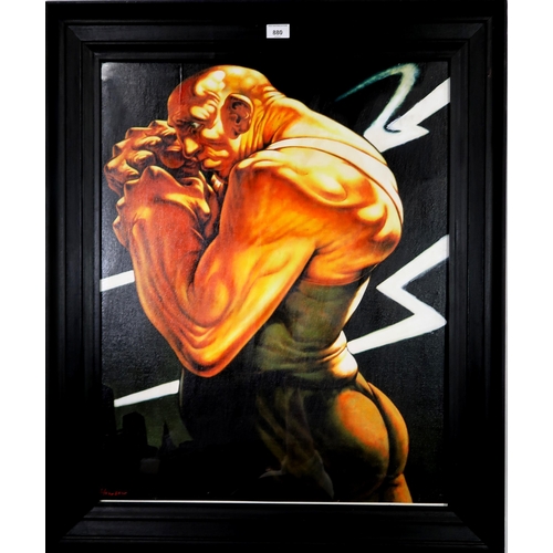 880 - AFTER PETER HOWSON (SCOTTISH b.1958)GOMERPrint multiple, 74 x 59cm