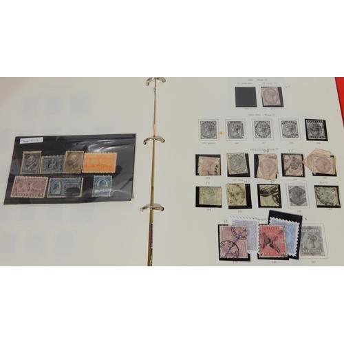 423 - WORLD WIDE STAMPS to include Great Britain Stamp Album 1d black, 1d red, 2 1/2d blue etc and facsimi... 