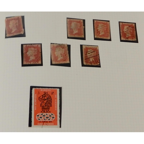 423 - WORLD WIDE STAMPS to include Great Britain Stamp Album 1d black, 1d red, 2 1/2d blue etc and facsimi... 