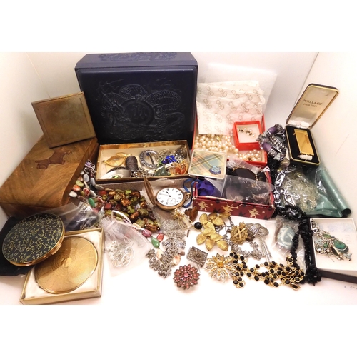 Sold at Auction: Nice Jewelry Box Costume Jewelry Lot