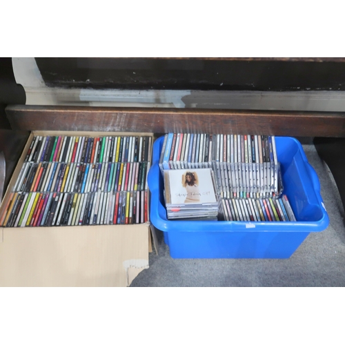 501 - MUSIC COMPACT DISCS a large collection of 1950's, 1960's,  1970's and 1980's pop, rock, blues folk, ... 