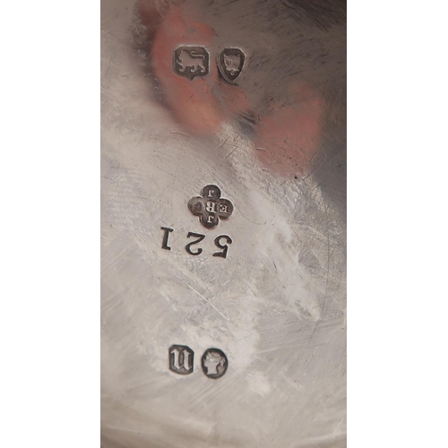 354 - A Victorian silver Christening mug, by Barnard Brothers, London 1868, of tapering cylindrical form w... 