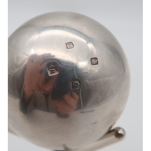 366 - A Scottish silver bowling trophy, by William Henry Prout, Edinburgh, inscribed 'Hamilton Bowling Clu... 