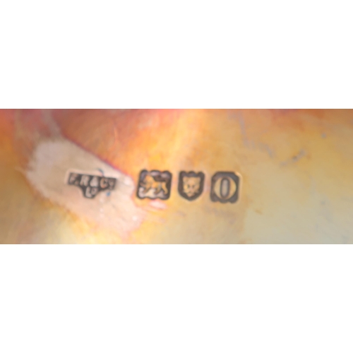 378 - An Edwardian silver salver, by Fenton, Russell & Co, London, inscribed 'Alexander McDonald FROM ... 