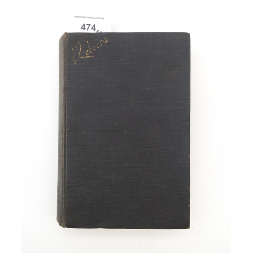 474 - Du Maurier, Daphne RebeccaVictor Gollancz Limited, London, 1938, 1st edition, black cloth binding wi... 