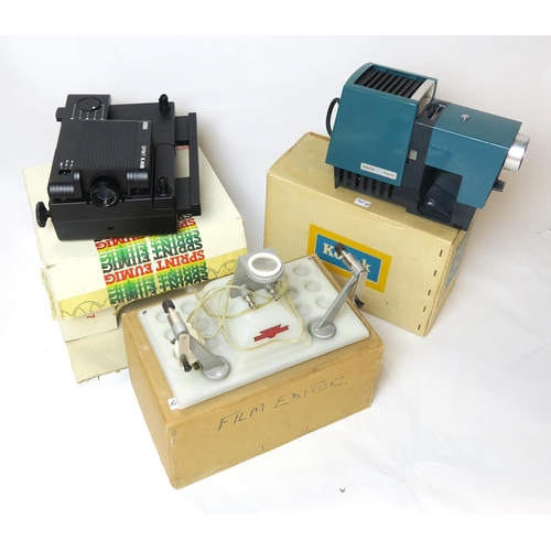 497 - A large quantity of photography and projecting equipment, to include a boxed Eumig Silent Projector ... 