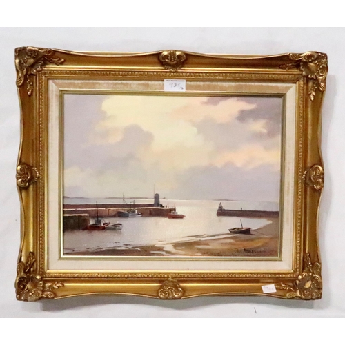 935 - *WITHDRAWN* FRANK COLCLOUGH Dunure Castle, signed, watercolour, 20 x 49cm, another and DON MICKLETHW... 