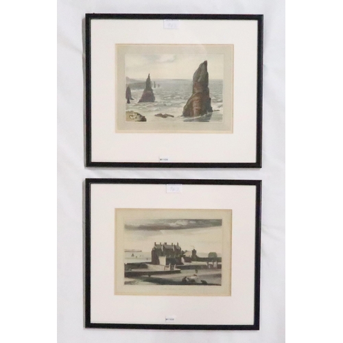 942 - GROUP OF ETCHINGS AND LITHOGRAPHS (10)