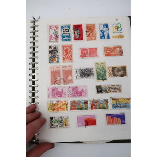 427 - World wide stamps with BG Victoria 1/d black, 1./d red, 2/d blue, 1/d lavender, U.S. Postal, Siam 10... 