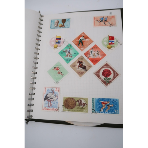 427 - World wide stamps with BG Victoria 1/d black, 1./d red, 2/d blue, 1/d lavender, U.S. Postal, Siam 10... 