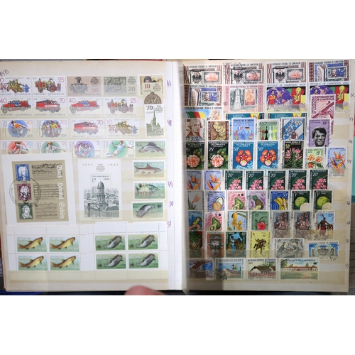428 - A worldwide stamp collection in nine albums and various copy books, A1 France and colonies, A2 Germa... 