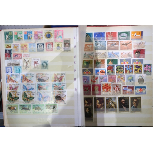 428 - A worldwide stamp collection in nine albums and various copy books, A1 France and colonies, A2 Germa... 