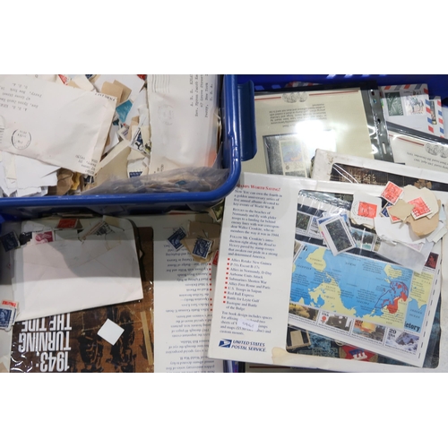 429 - A collection of commemorative unused, loose stamps and covers