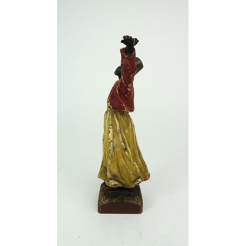 2155 - FRANZ BERGMAN (AUSTRIAN 1861-1936)A cold painted bronze figure of a Whirling Dervish, with impressed... 