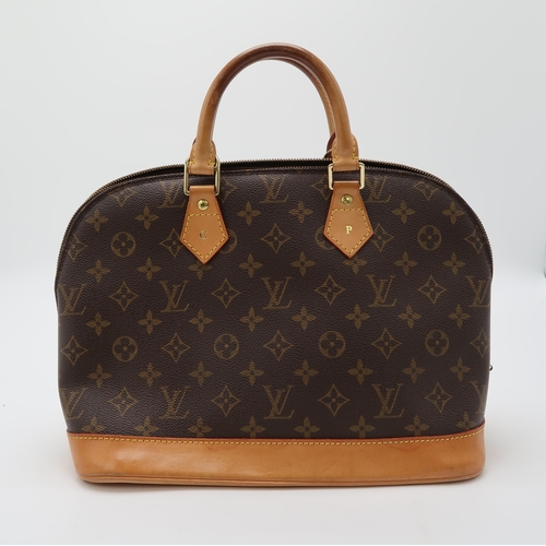 Louis Vuitton Monogram Alma M51130 Women's Handbag Auction