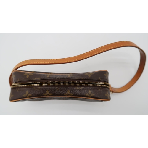 2584 - A LOUIS VUITTON M51183 BROWN MONOGRAM POCHETTE CITEwith a dust bag, length 21cm x height 11cm x widt... 