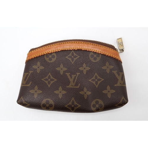 2584 - A LOUIS VUITTON M51183 BROWN MONOGRAM POCHETTE CITEwith a dust bag, length 21cm x height 11cm x widt... 