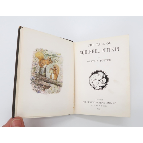 2590 - POTTER, BEATRIX THE TALE OF SQUIRREL NUTKINFrederick Warne and Co., London, 1903, first edition, fir... 