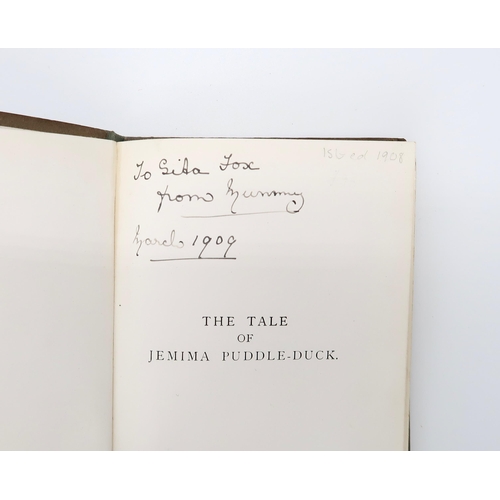 2590 - POTTER, BEATRIX THE TALE OF SQUIRREL NUTKINFrederick Warne and Co., London, 1903, first edition, fir... 