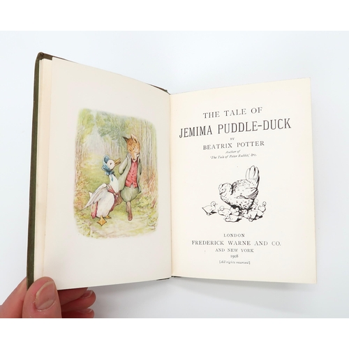 2590 - POTTER, BEATRIX THE TALE OF SQUIRREL NUTKINFrederick Warne and Co., London, 1903, first edition, fir... 