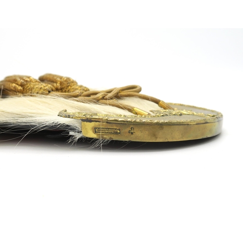 2609 - A BLACK WATCH OFFICER'S FULL DRESS HORSEHAIR SPORRAN BY WILLIAM ANDERSON AND SONS Ltd., EDINBURGHSus... 