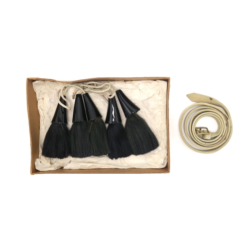 2609 - A BLACK WATCH OFFICER'S FULL DRESS HORSEHAIR SPORRAN BY WILLIAM ANDERSON AND SONS Ltd., EDINBURGHSus... 