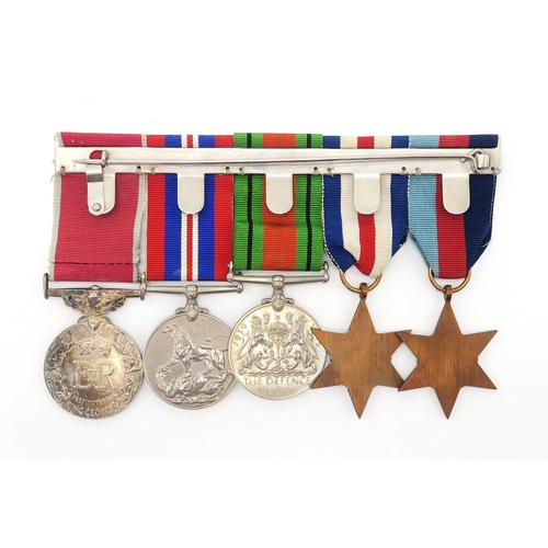 2613 - A WW2 AND LATER BRITISH EMPIRE MEDAL GROUP OF FIVEAwarded to Frederick Eady Coull Esq., comprising E... 