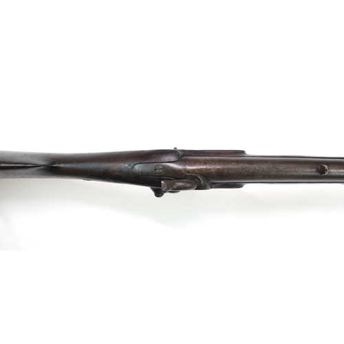 2630 - A MID-19th CENTURY PERCUSSION MUSKETPossibly East India Company issue, the sighted barrel measuring ... 