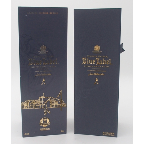 2654 - JOHNNIE WALKER BLUE LABEL RYDER CUP EDITION - GLENEAGLES 2014 Bottle Number 526/2352 Limited Edition... 