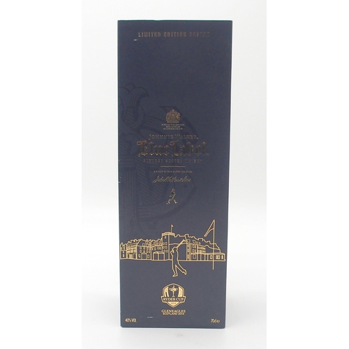 2654 - JOHNNIE WALKER BLUE LABEL RYDER CUP EDITION - GLENEAGLES 2014 Bottle Number 526/2352 Limited Edition... 