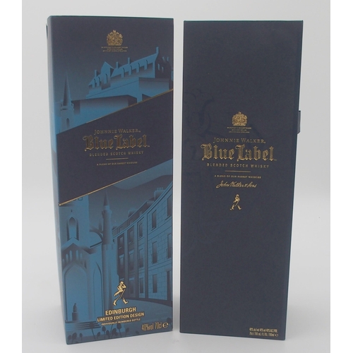 2655 - JOHNNIE WALKER BLUE LABEL HISTORIC EDINBURGH CITYSCAPE EDITIONBottle Number 0354/1500 Limited Editio... 