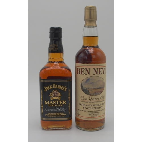 2661 - BEN NEVIS 10 YEAR OLD  SINGLE HIGHLAND MALT WHISKY 70cl 46% vol, Glenlivet Aged 12 Years Single Malt... 