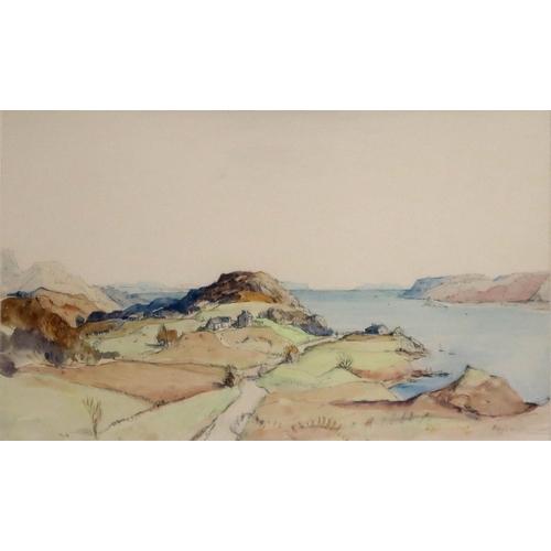 2959 - SIR DAVID YOUNG CAMERON RA RSA RSW RWS (1965-1945)FIRTH OF LORNE Pencil and watercolour, inscribed '... 