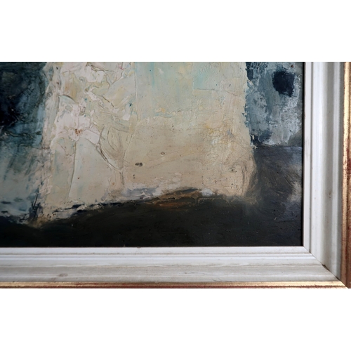 3018 - LIL NEILSON (SCOTTISH 1938-1998)DARK SKY (CATTERLINE)Oil on board, signed and inscribed with title t... 