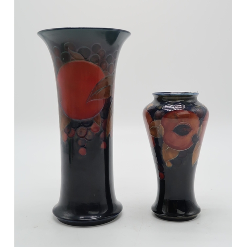 2159A - A MOORCROFT POMEGRANATE PATTERN VASEof flaring form, with impressed and green signature to base, 27c... 