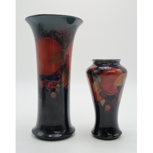 2159A - A MOORCROFT POMEGRANATE PATTERN VASEof flaring form, with impressed and green signature to base, 27c... 