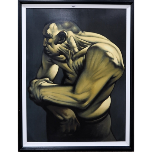 1007 - AFTER PETER HOWSON OBE (SCOTTISH b.1958)FIGHTERPrint multiple, 100 x 74cm... 