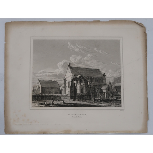ALEXANDER P. THOMSON (SCOTTISH 1887-1962), Paisley Abbey, etching