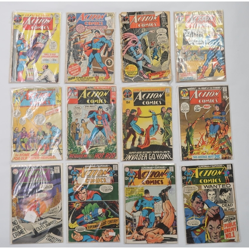 355 - DC Action Comics Superman 310, 335, 345-347, 349, 351-352,354, 358, 360-362, 368, 370, 372, 374, 386... 