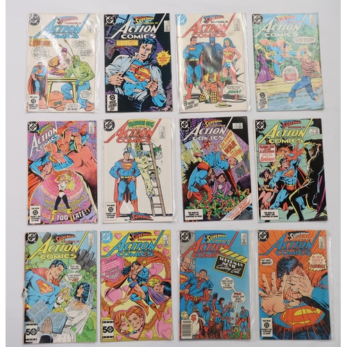 355 - DC Action Comics Superman 310, 335, 345-347, 349, 351-352,354, 358, 360-362, 368, 370, 372, 374, 386... 