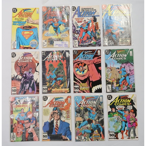 355 - DC Action Comics Superman 310, 335, 345-347, 349, 351-352,354, 358, 360-362, 368, 370, 372, 374, 386... 