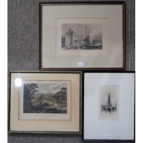 941 - GROUP OF ETCHINGS AND PRINTS (13)