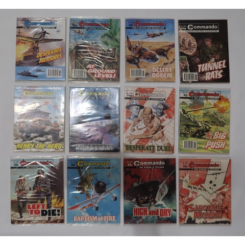 347 - An extensive collection of comics including Commando War Stories in Pictures 1963, 1946, 2812, 2646,... 