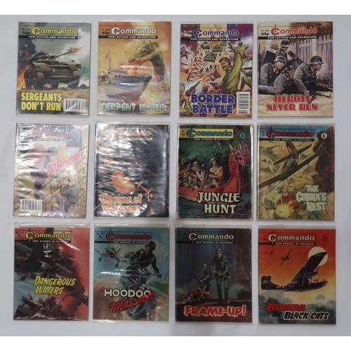 348 - An extensive collection of comics including Commando War Stories in Pictures 964, 434, 435, 1118, 10... 