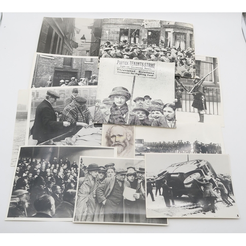 421 - An archive of photographic and printed material pertaining to the Trade Union movement in Glasgow in... 