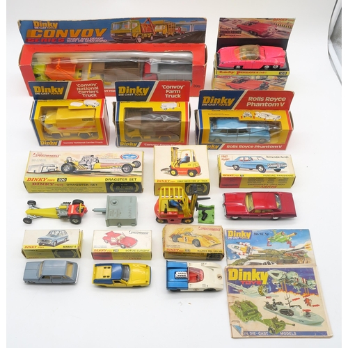 435 - Boxed Dinky Die Cast Toys comprising 399 Convoy Series, 383 