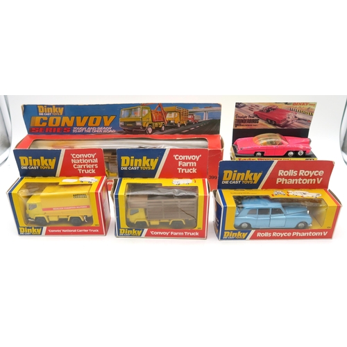 435 - Boxed Dinky Die Cast Toys comprising 399 Convoy Series, 383 