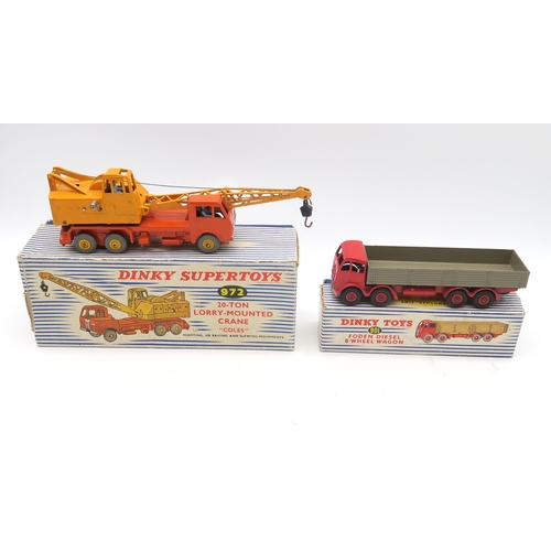 431 - Boxed Dinky Toys comprising 25x Breakdown Lorry, 901 Foden Diesel 8-Wheel Wagon, Supertoys 972 20-To... 