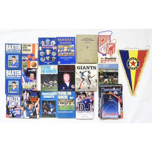 489 - Glasgow Rangers FC: a sizable collection of match programmes and fan publications, ranging in date f... 